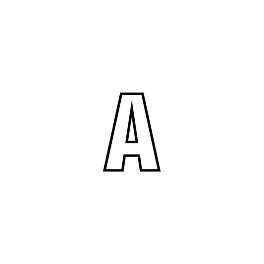 Lettre [A] (Acier)