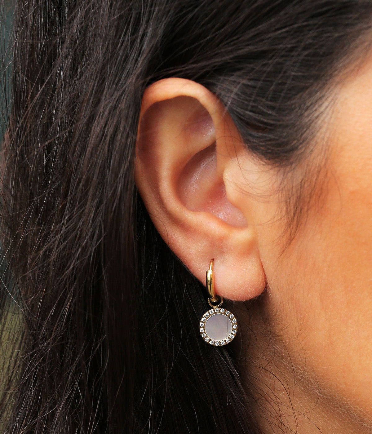 Boucles d'oreilles Linda (Acier)