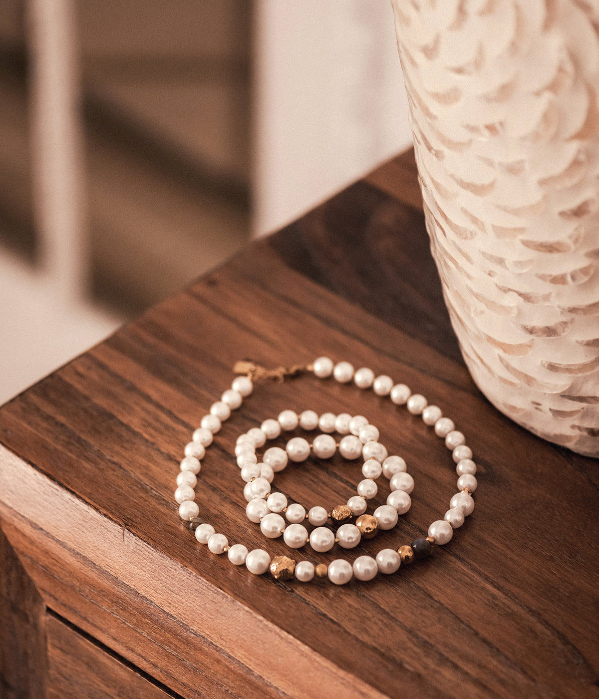 Bracelet Loua (Acier doré)