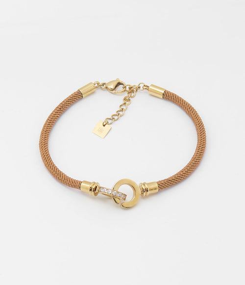 Bracelet Tassy (Acier doré)