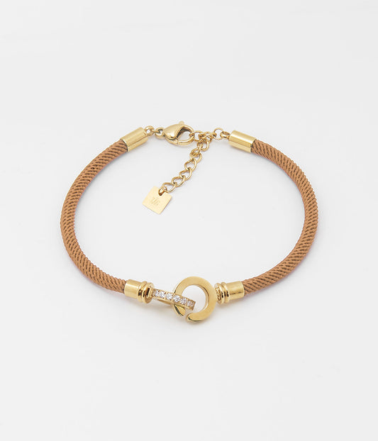 Bracelet Tassy (Acier doré)
