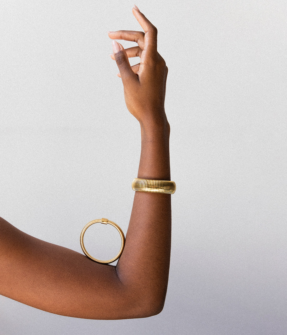 Bracelet Jonc Roxie (Acier doré)