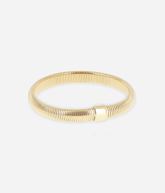 Bracelet Jonc Dixia (Acier doré)