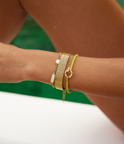 Bracelet Cieza (Acier doré)