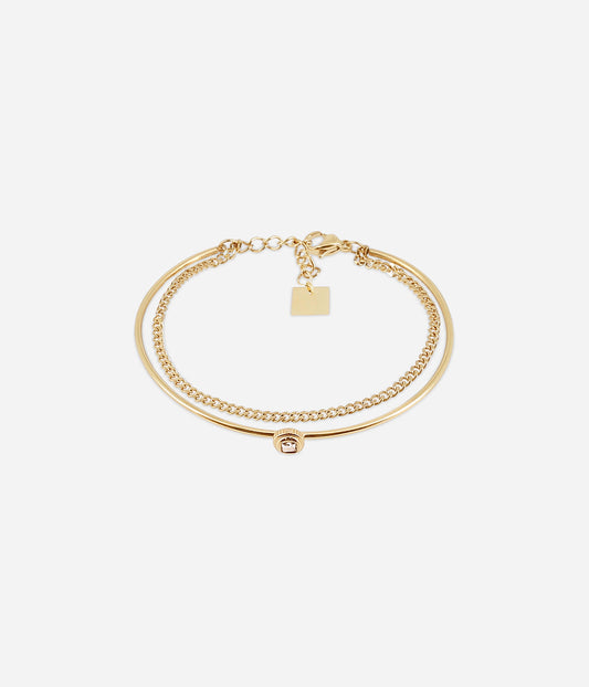 Bracelet Jonc Belenos (Acier doré)