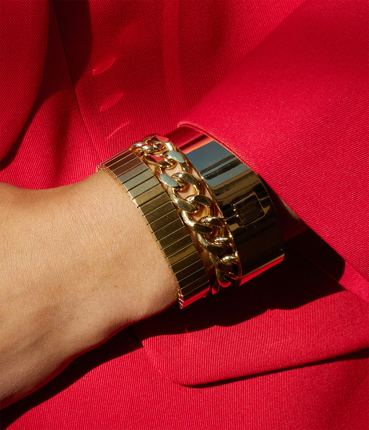 Bracelet Merez (Acier doré)