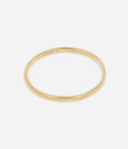 Bracelet Jonc Pamela (Acier doré)