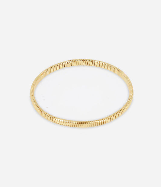 Bracelet Jonc Pamela (Acier doré)