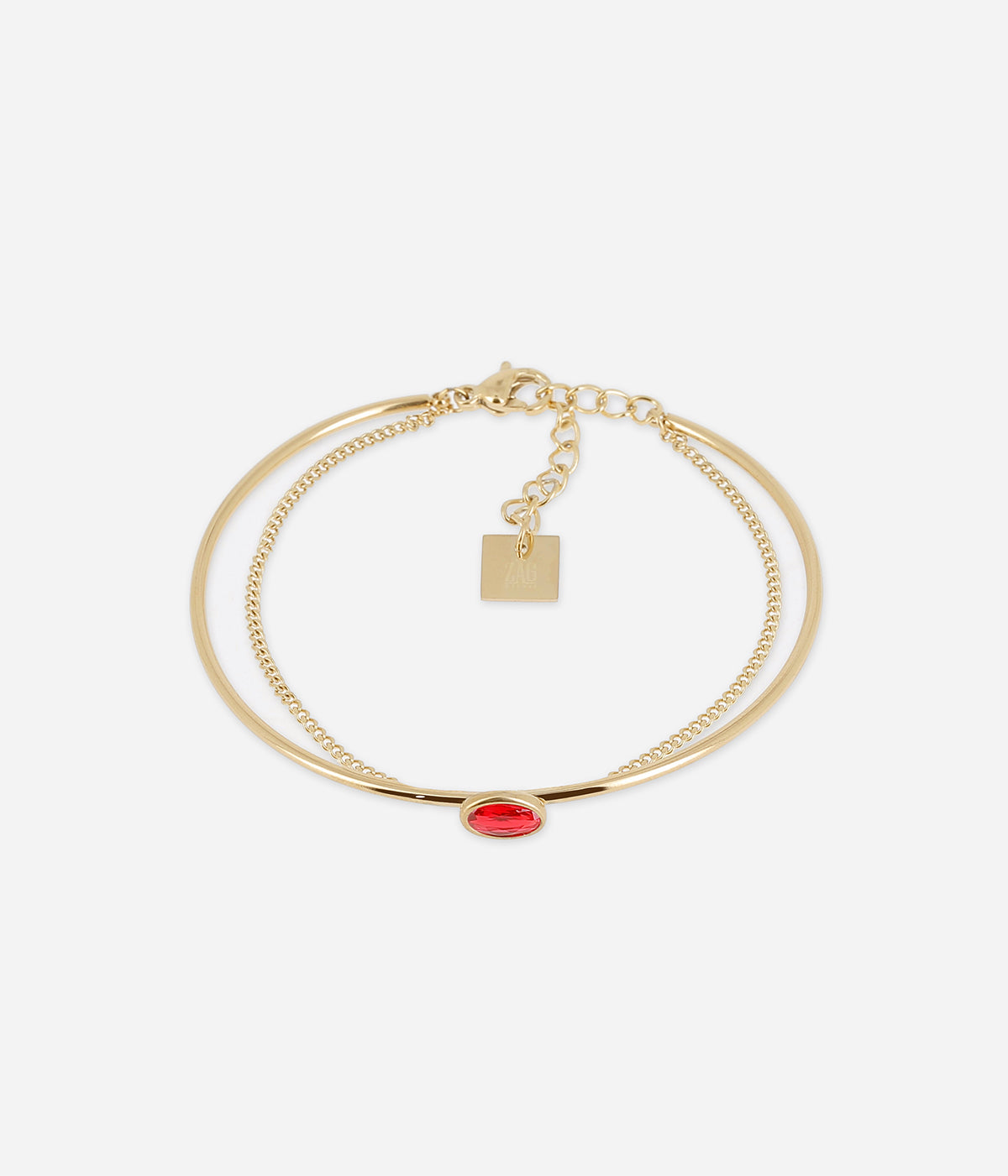 Bracelet Jonc Ricci (Acier doré)