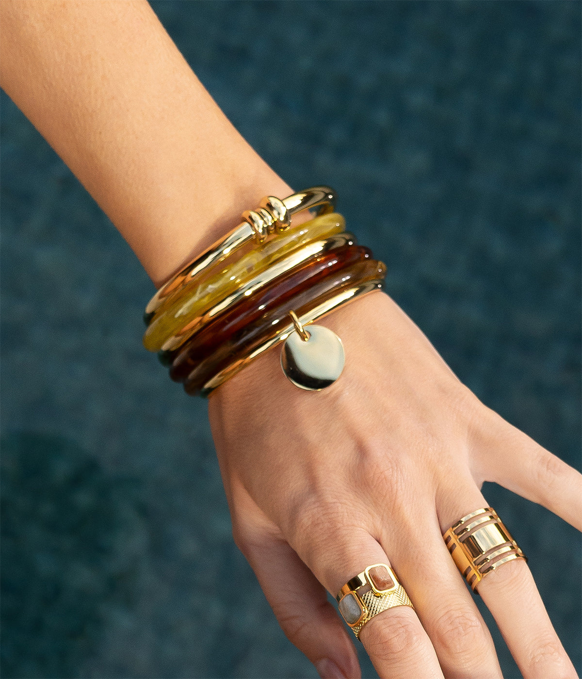 Bracelet Jonc Lacey (Acier)