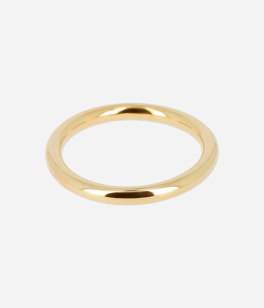 Bracelet Jonc Stormy (Acier doré)
