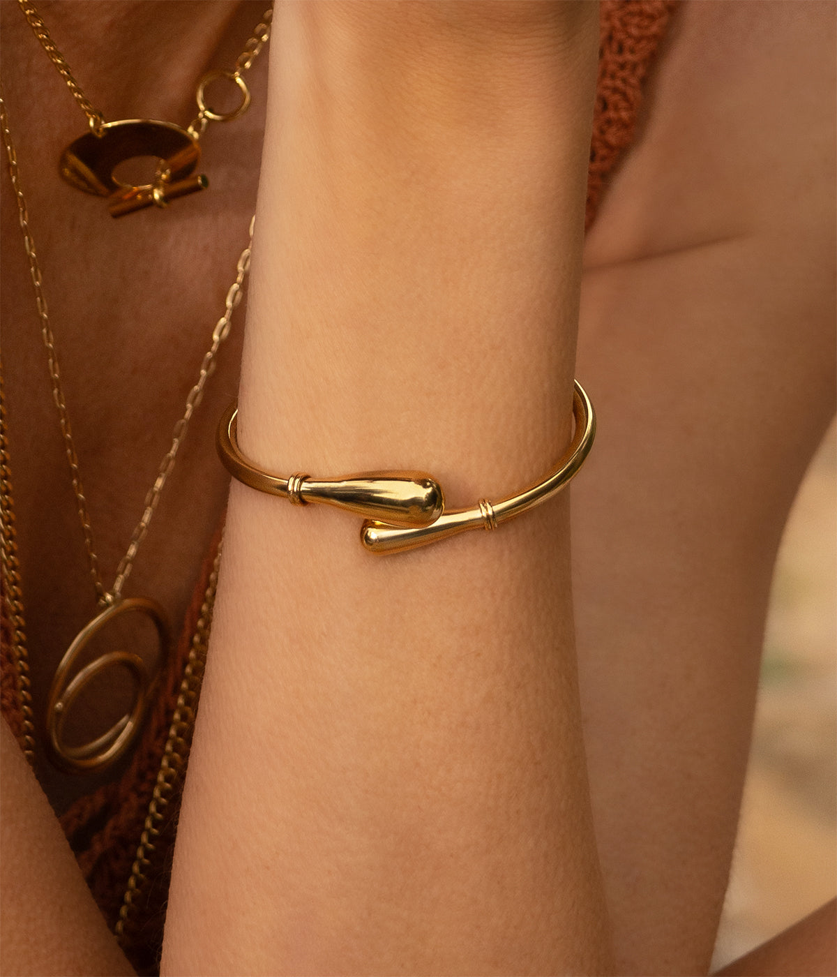 Bracelet Jonc Olaline (Acier)