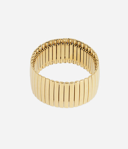 Bracelet Jonc Wilona (Acier doré)
