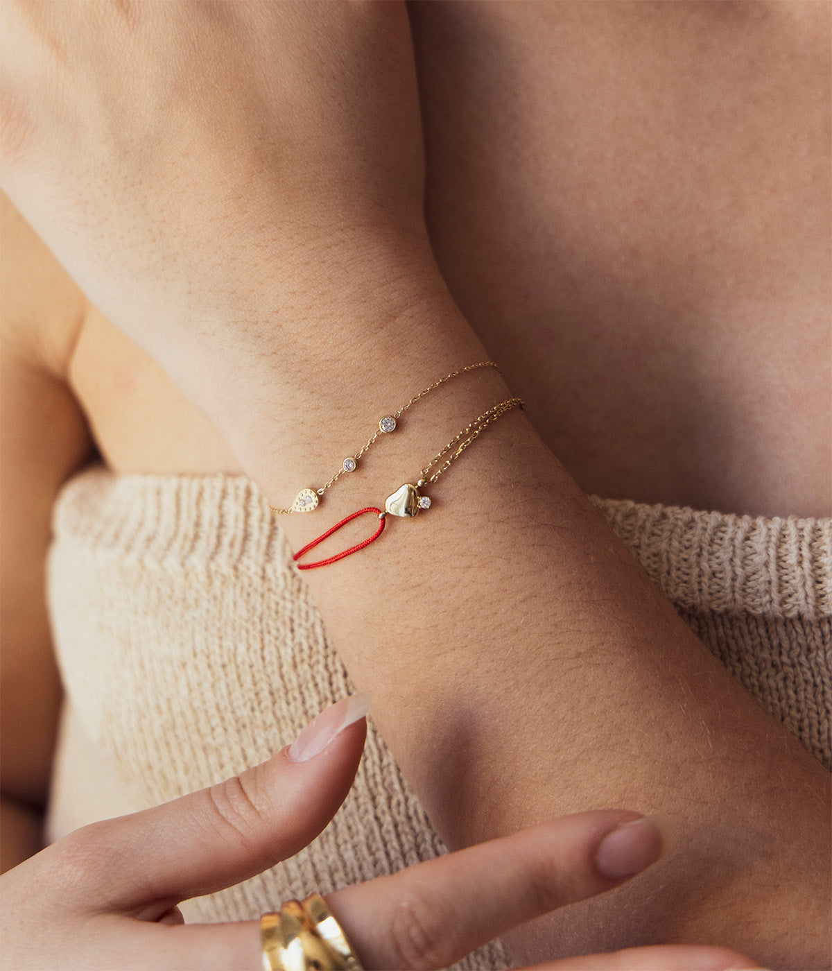Bracelet Becca (Acier doré)