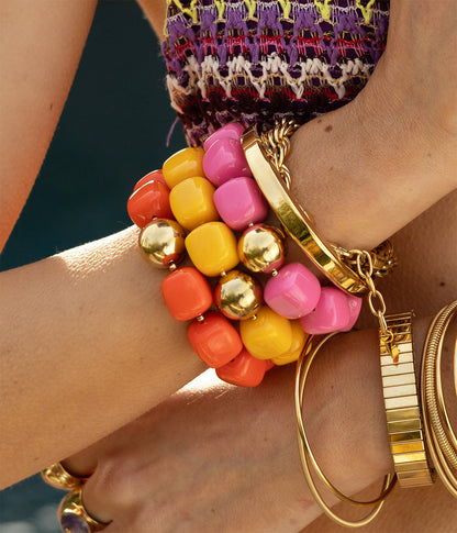 Bracelet Laïos (Acier doré)