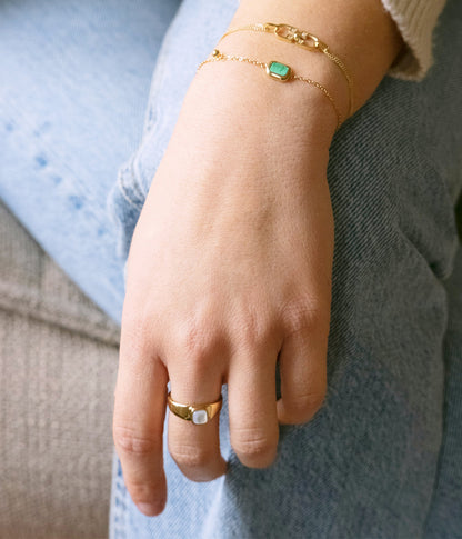 Bracelet Lilou (Acier doré)
