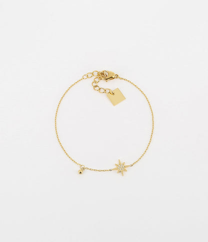 Bracelet Newton (Acier doré)