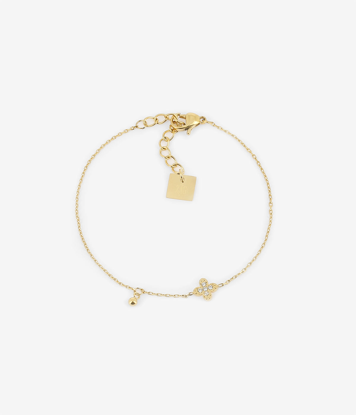 Bracelet Amaé (Acier doré)