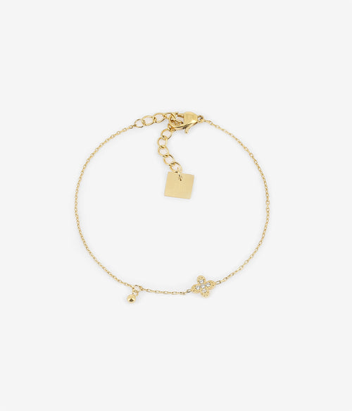 Bracelet Amaé (Acier doré)