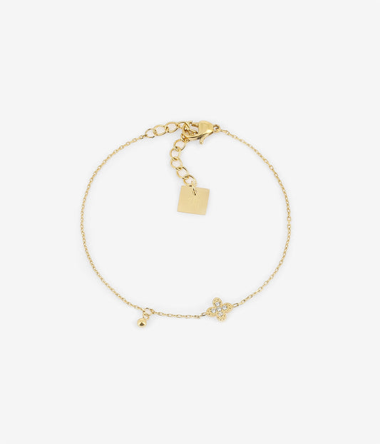 Bracelet Amaé (Acier doré)