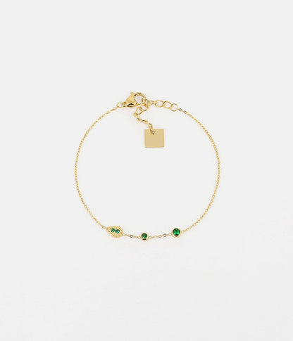 Bracelet Sémélé (Acier doré)