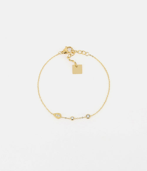 Bracelet Sémélé (Acier doré)