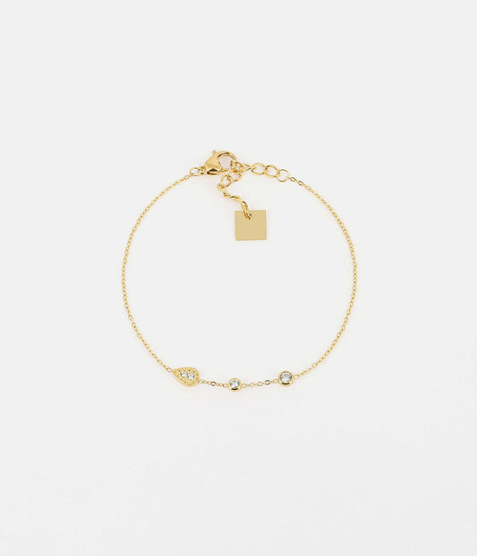 Bracelet Sémélé (Acier doré)