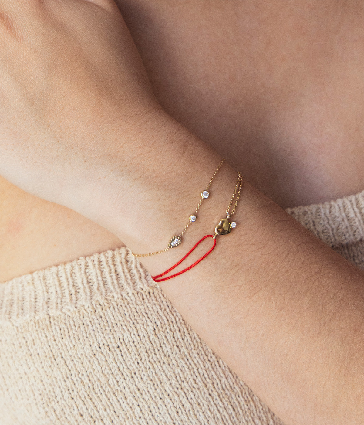 Bracelet Sémélé (Acier doré)
