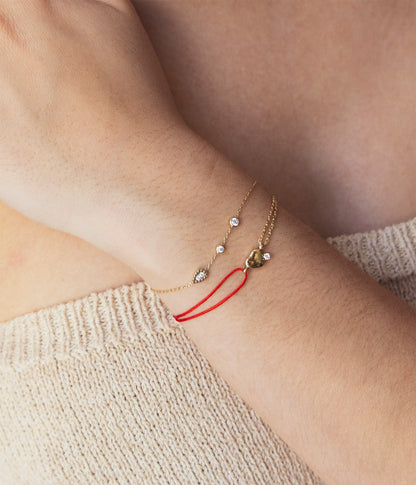 Bracelet Sémélé (Acier doré)