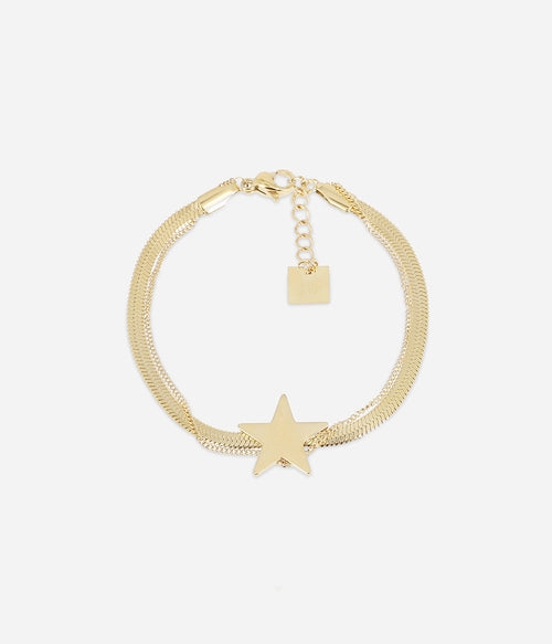 Bracelet Ueda (Acier doré)