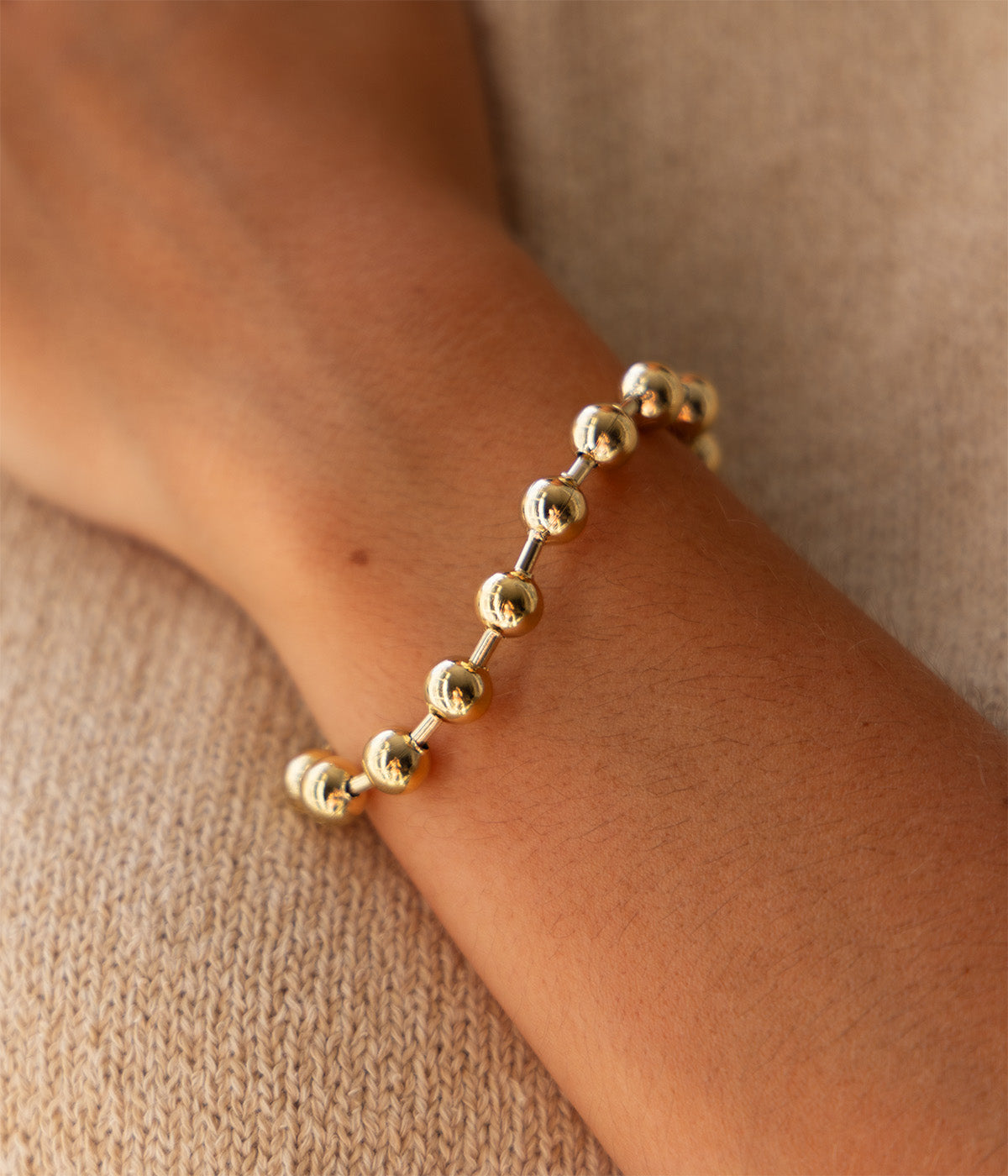 Bracelet Numa (Acier doré)