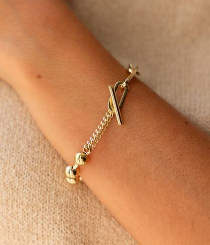 Bracelet Numa (Acier doré)