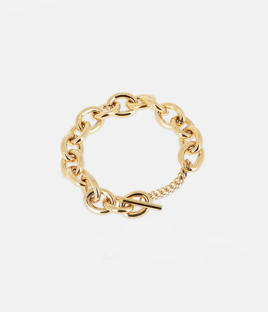 Bracelet Ecume (Acier doré)
