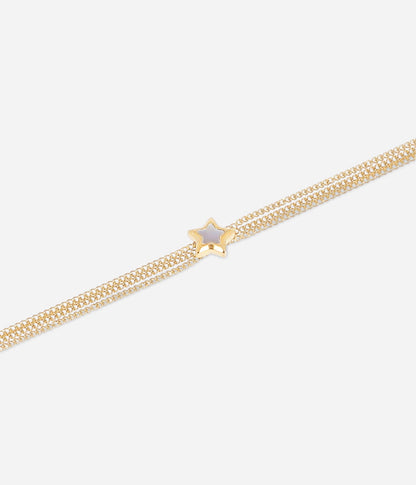 Bracelet Polaris (Acier doré)
