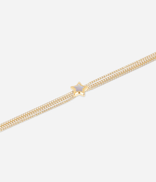 Bracelet Polaris (Acier doré)