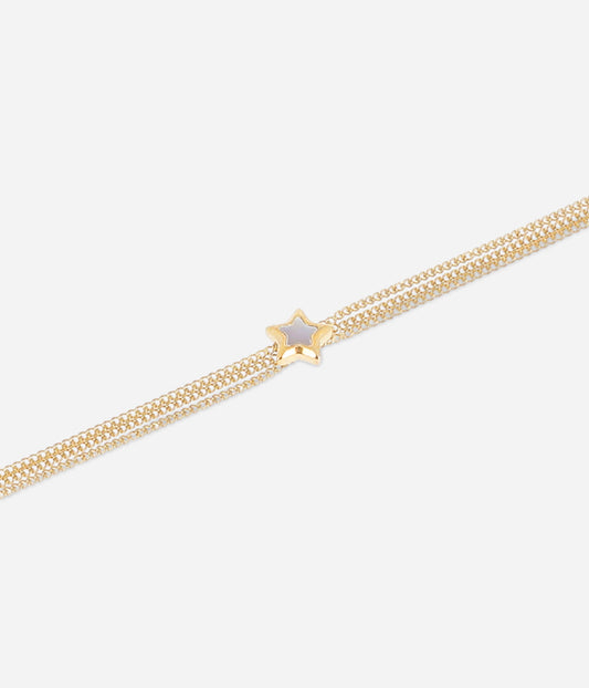 Bracelet Polaris (Acier doré)