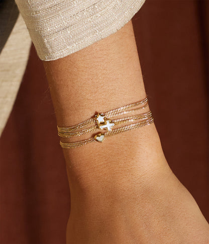 Bracelet Polaris (Acier doré)