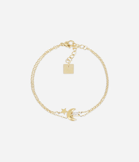Bracelet Anoth (Acier doré)