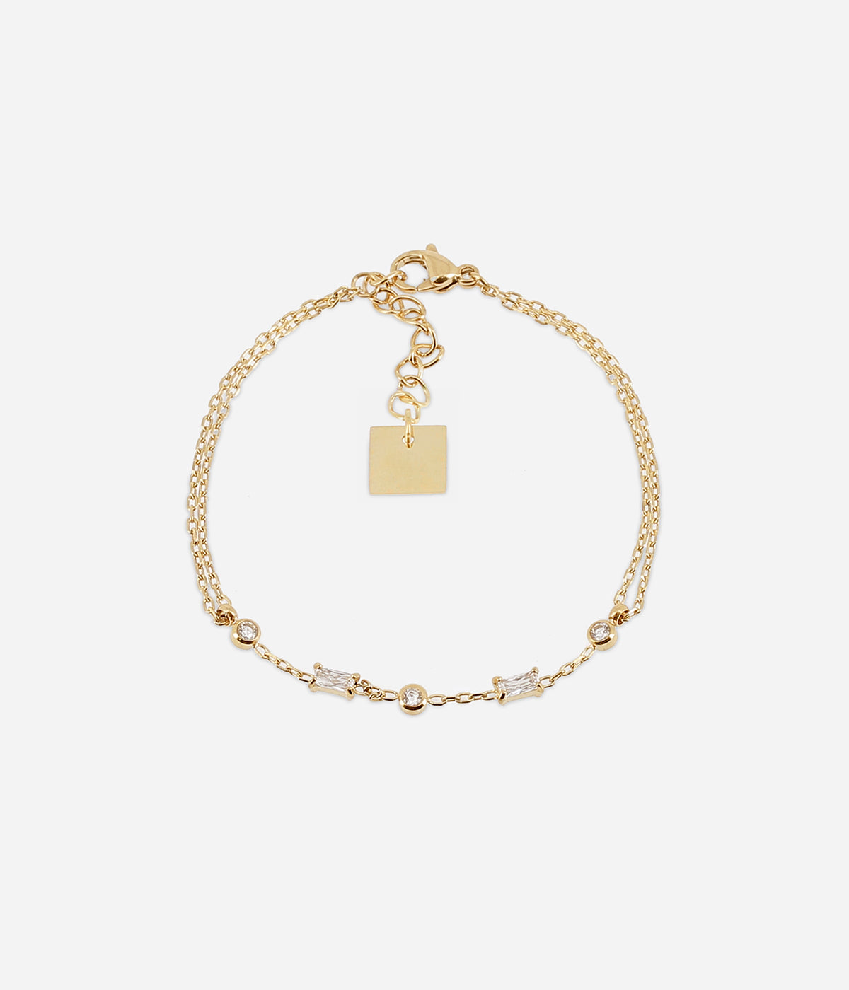 Bracelet Athis (Acier doré)