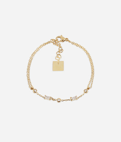 Bracelet Athis (Acier doré)