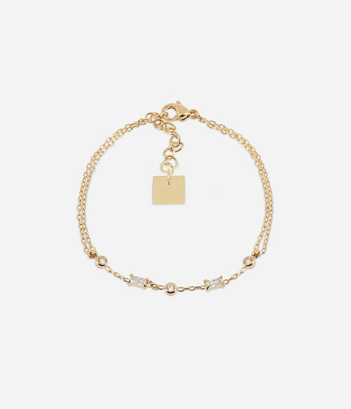 Bracelet Athis (Acier doré)