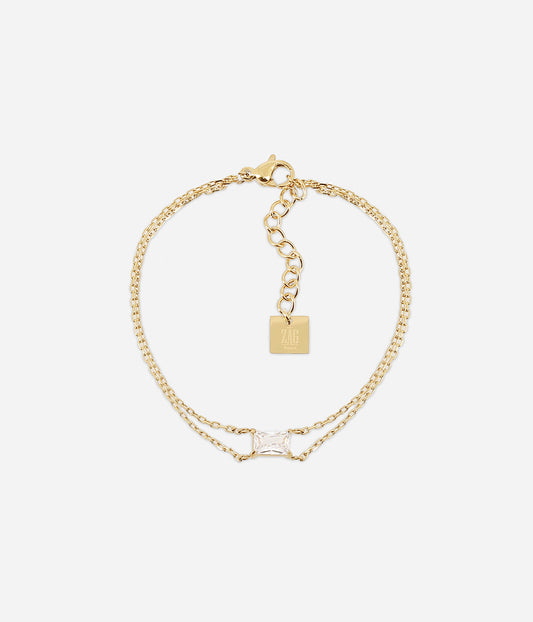 Bracelet Ariane (Acier doré)