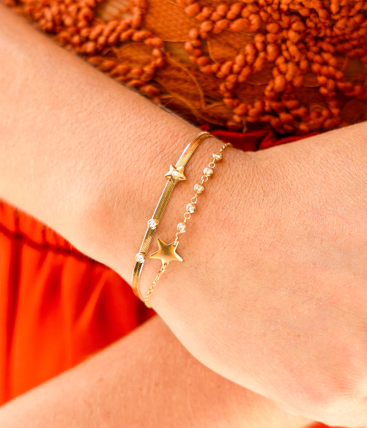 Bracelet Hemera (Acier doré)