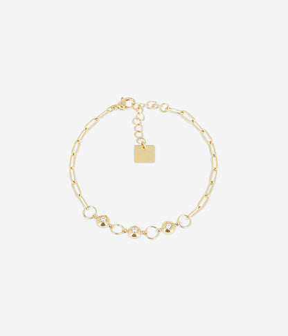 Bracelet Enia (Acier doré)