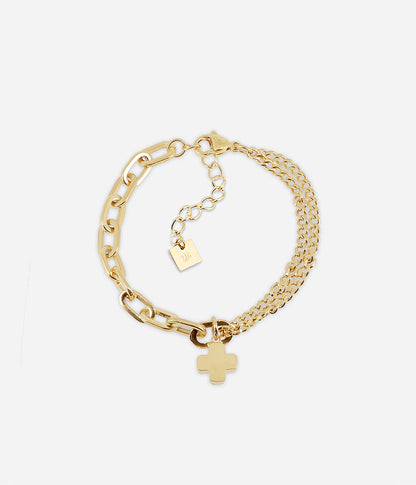 Bracelet Jika (Acier doré)