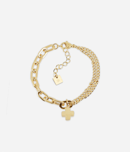 Bracelet Jika (Acier doré)
