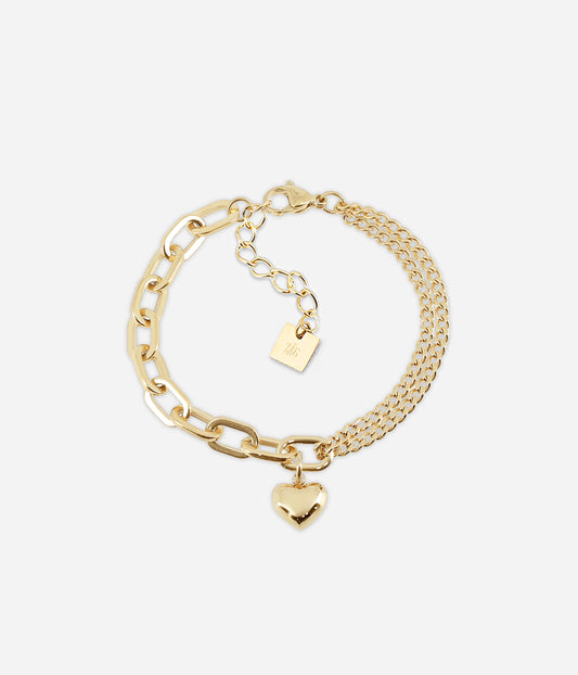 Bracelet Vita (Acier doré)