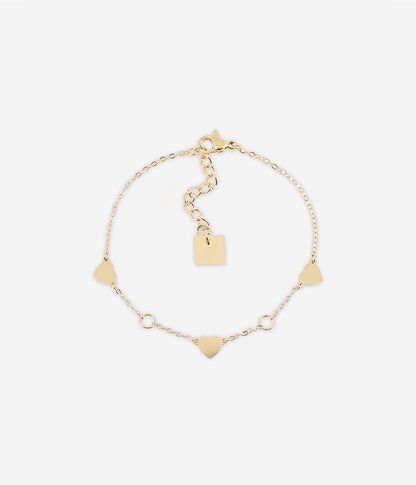 Bracelet Aphaia (Acier doré)