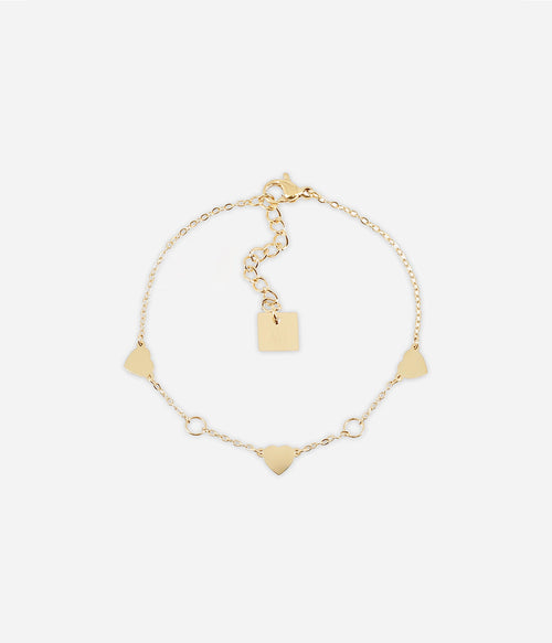 Bracelet Aphaia (Acier doré)