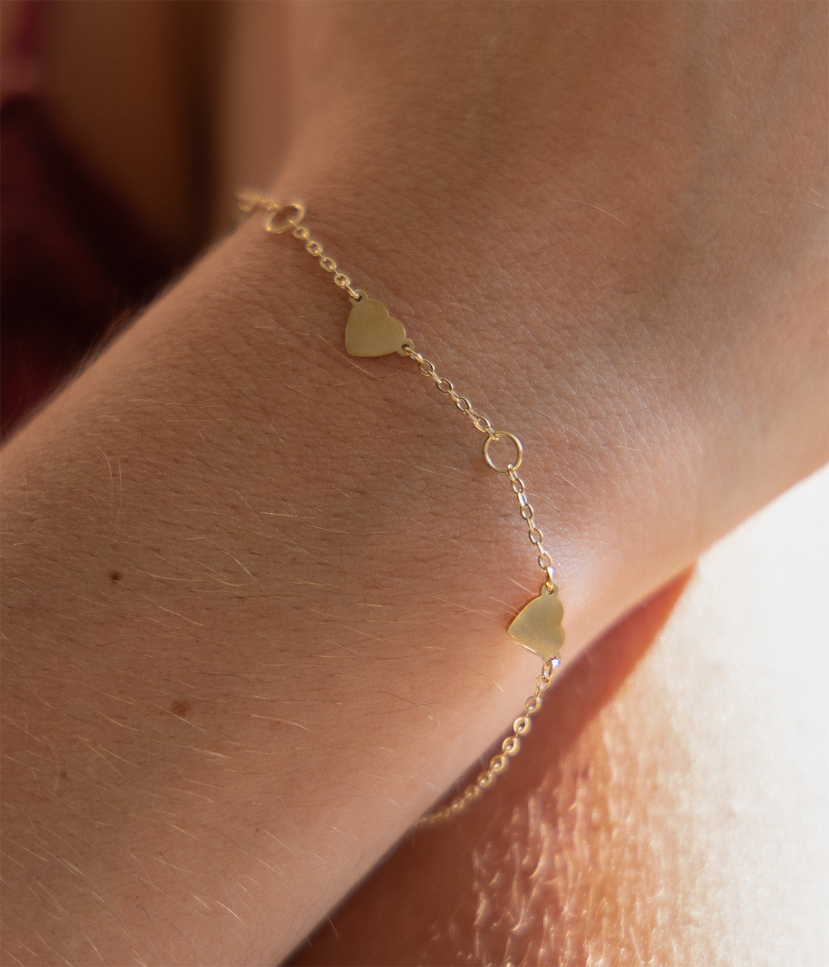 Bracelet Aphaia (Acier doré)